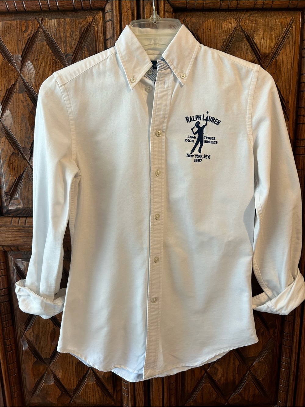 Vintage Ralph Lauren White Button-Down Shirt